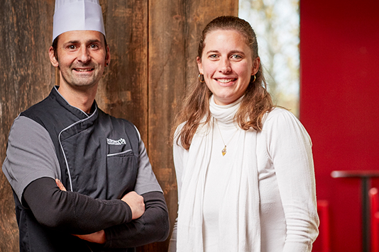 Hervé et Dorothée Dupont restauration